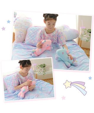 Mother garden マザーガーデン ユニコーン クール マスコット 24cm 《ミントブルー》 ミントブルー