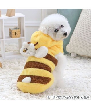 PET PARADISE ペットパラダイス 蜂さん パーカー 小型犬 イエロー