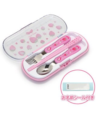 Mother garden マザーガーデン 野いちご トリオセット お箸 & スプーン & フォーク 《スケッチ柄》 スケッチ柄