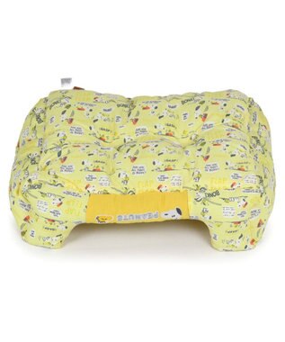 PET PARADISE スヌーピー　いつも一緒 カドラー M  小型犬 57×45cm イエロー