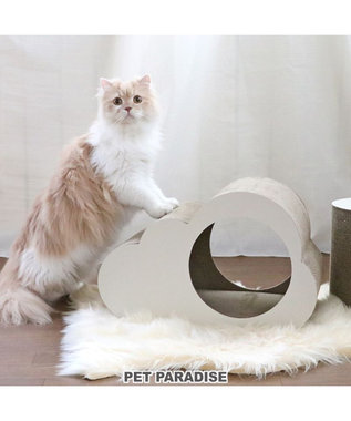  猫 爪とぎ ダンボール 単品《月 / 雲》