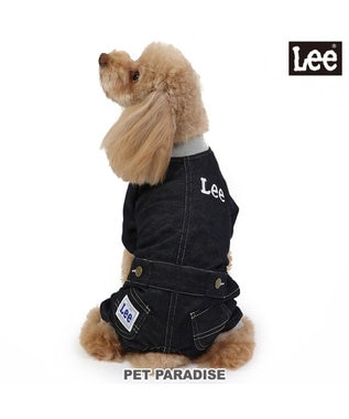 PET PARADISE Ｌｅｅ ニット デニム ロンパース 小型犬