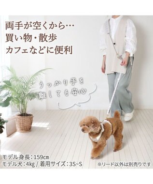 PET PARADISE ペットパラダイス くまちゃん ショルダーリード SS～Ｓ 小型犬 ベージュ
