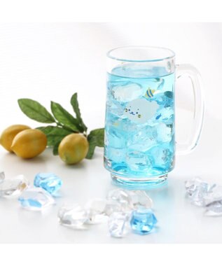 Mother garden しろたん ジョッキ 350mL《海しろたん柄/お食事処柄/うまい！もう一杯 おかわりおまち～！柄》 海しろたん