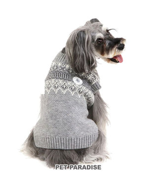  J.PRESS ノルディク ニット 小型犬