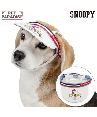 PET PARADISE スヌーピー サンバイザー ＳＭ～Ｍ/Ｌ 中型犬 大型犬