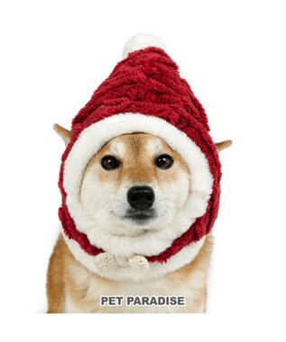 PET PARADISE ペットパラダイス サンタさん 帽子 Ｍ / Ｌ 中型犬 大型犬