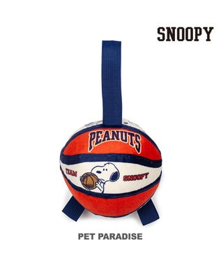 PET PARADISE スヌーピー タブ付 バスケットボール  トイ