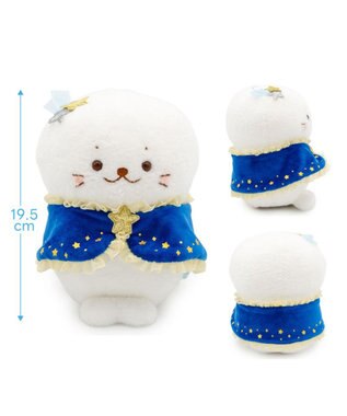 Mother garden しろたん　星ケープ マスコット 《しろたん 》 単品 しろたん