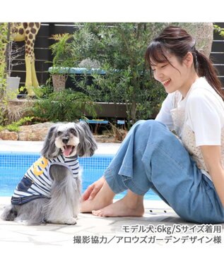PET PARADISE  Ｌｅｅ エコメイド タンクトップ 《ボーダー柄》 小型犬 ボーダー柄