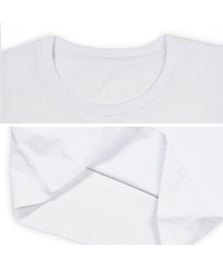 Mother garden しろたん Ｔシャツ 半袖  《 ドーナツハマったよ》 ユニセックス 白色
