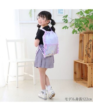 Mother garden マザーガーデン フリル ナップサック  キッズ リュック 《ユニコーン/野いちご》