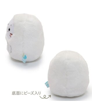 Mother garden しろたん だるま マスコット 《福白だるま》 8cm 単品 福白