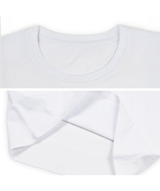 Mother garden しろたん 半袖 Ｔシャツ 《しろたんも見ている》 ユニセックス ホワイト