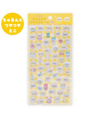 Mother garden しろたん ちゅるんとつやつやシール ミニ 0