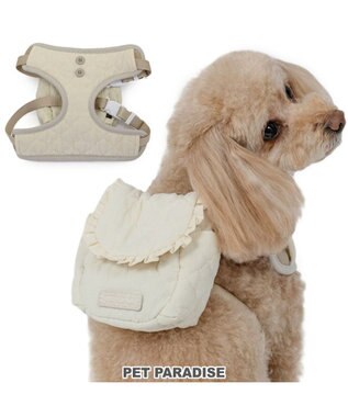 PET PARADISE ペットパラダイス キルトリュック付き ハーネス ３Ｓ 小型犬