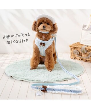 PET PARADISE ディズニー アリス リュックハーネス Ｓ ブルー