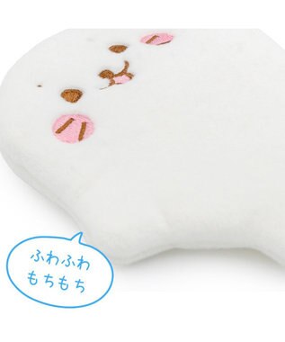 Mother garden しろたん ぺたんこポーチ 《ぶらさがりしろたん》 ぶらさがりしろたん