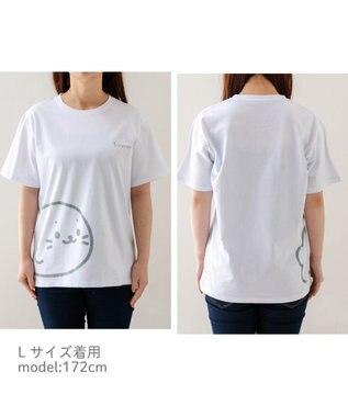 Mother garden しろたん Tシャツ  半袖《前後でつながる柄》 ユニセックス 前後でつながる柄