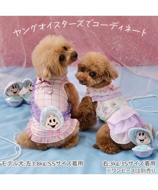 PET PARADISE ディズニー ヤングオイスター エコメイド タンクトップ 小型犬 ピンク