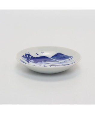 Mother garden しろたん 和食器 旅柄 豆皿 1枚 《俳句柄》 俳句柄