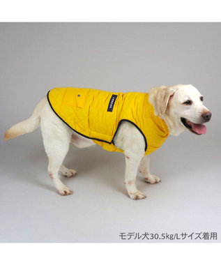 PET PARADISE J.PRESS ダイヤＳＴ 綿入ベスト 《イエロー》 中型犬 大型犬 イエロー
