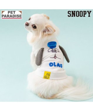  スヌーピー オラフ 顔ボン トレーナー 小型犬
