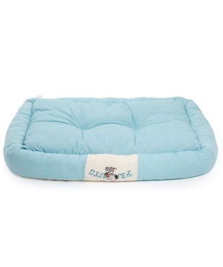 PET PARADISE スヌーピー クールカドラー 《アイス柄》 角型 LL ホワイト×ブルー