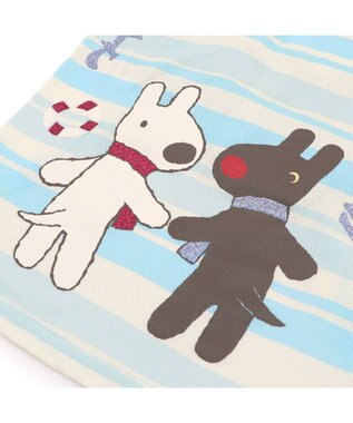PET PARADISE リサとガスパール   接触冷感 Ｔシャツ 《マリン柄》小型犬 ブルー