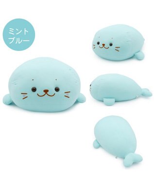 Mother garden しろたん クール抱き枕 55ｃｍ 《ミントブルー》 単品 ミントブルー