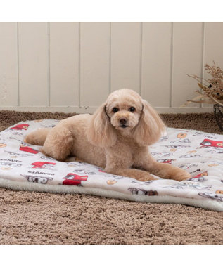 PET PARADISE スヌーピー  うたたね柄 角型マット 小型犬 80×60cm うたたね柄