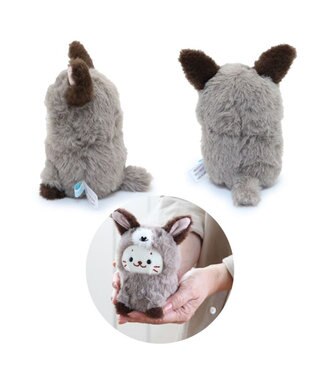Mother garden しろたん お座り ちびマスコット 赤ちゃんシリーズ うし・ロバ・ヤギ・ 11cm 単品 赤ちゃん ロバ