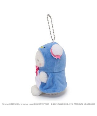 Mother garden しろたん ぬいぐるみキーホルダー タキシードサム 【しろたん×はぴだんぶい】 タキシードサム
