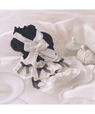 PET PARADISE cherircouture メニーリボンワンピース 小型犬 ブラック