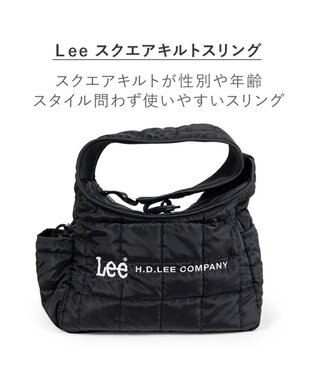 PET PARADISE Lee　スクエア キルトスリング バッグ Ｓ ブラック