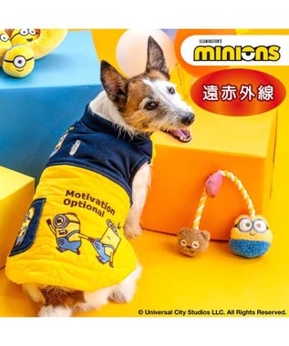 PET PARADISE ミニオン ボブ 遠赤外線 脇開き ベスト 小型犬