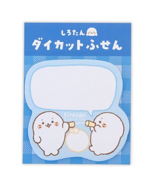 Mother garden しろたん ダイカット付箋 《糸でんわふきだし》 単品 糸でんわふきだし