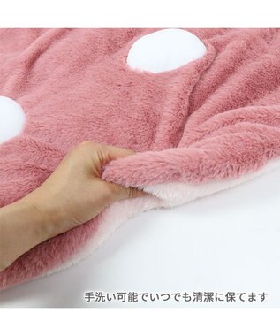 PET PARADISE  ネット店限定 くすみ苺 マット (105×107cm用) ピンク