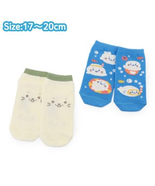 Mother garden しろたん スニーカー丈ソックス 2足セット 《17～20cm》