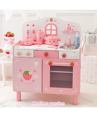 Mother garden マザーガーデン 野いちご キューティー デラックスキッチン UP ピンク