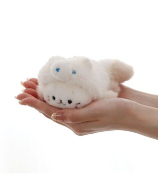 Mother garden しろたん キーホルダー  《氷の国の動物 シロギツネ》 シロギツネ