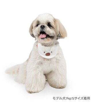 PET PARADISE リサとガスパール スタイ首輪 《リサ》 ３Ｓ ホワイト