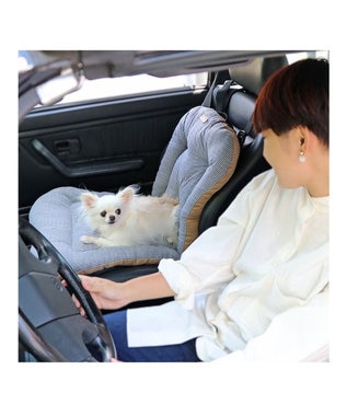 PET PARADISE ペットパラダイス ドライブマット 小型犬 紺