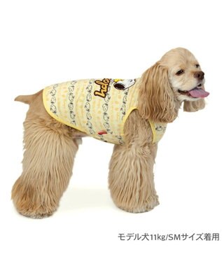 PET PARADISE スヌーピー お気に入り タンクトップ 《スヌーピー》 中型犬 大型犬 イエロー