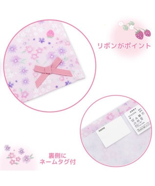 Mother garden マザーガーデン  野いちご ランチマット 《小花いちご柄》 大 小花いちご柄