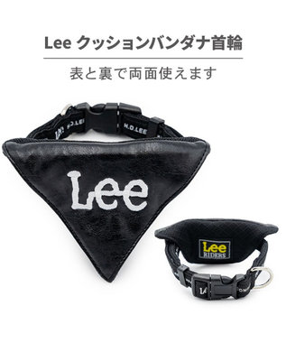 PET PARADISE Lee クッション バンダナ 首輪 ＳＳ ブラック