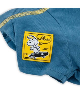 PET PARADISE スヌーピー スケボー Tシャツ 小型犬 ネイビー