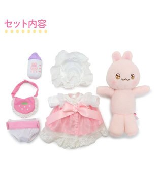 Mother garden マザーガーデン うさももちゃん おせわセットプチマスコット Sサイズ -
