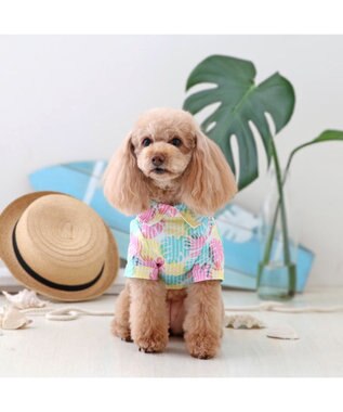 PET PARADISE スヌーピー アロハシャツ 【小型犬】 マルチカラー