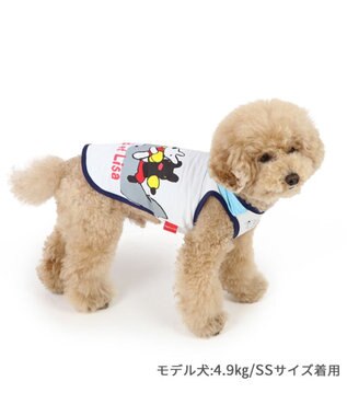 PET PARADISE リサとガスパール 接触冷感 タンクトップ 《くじら》 小型犬 くじら